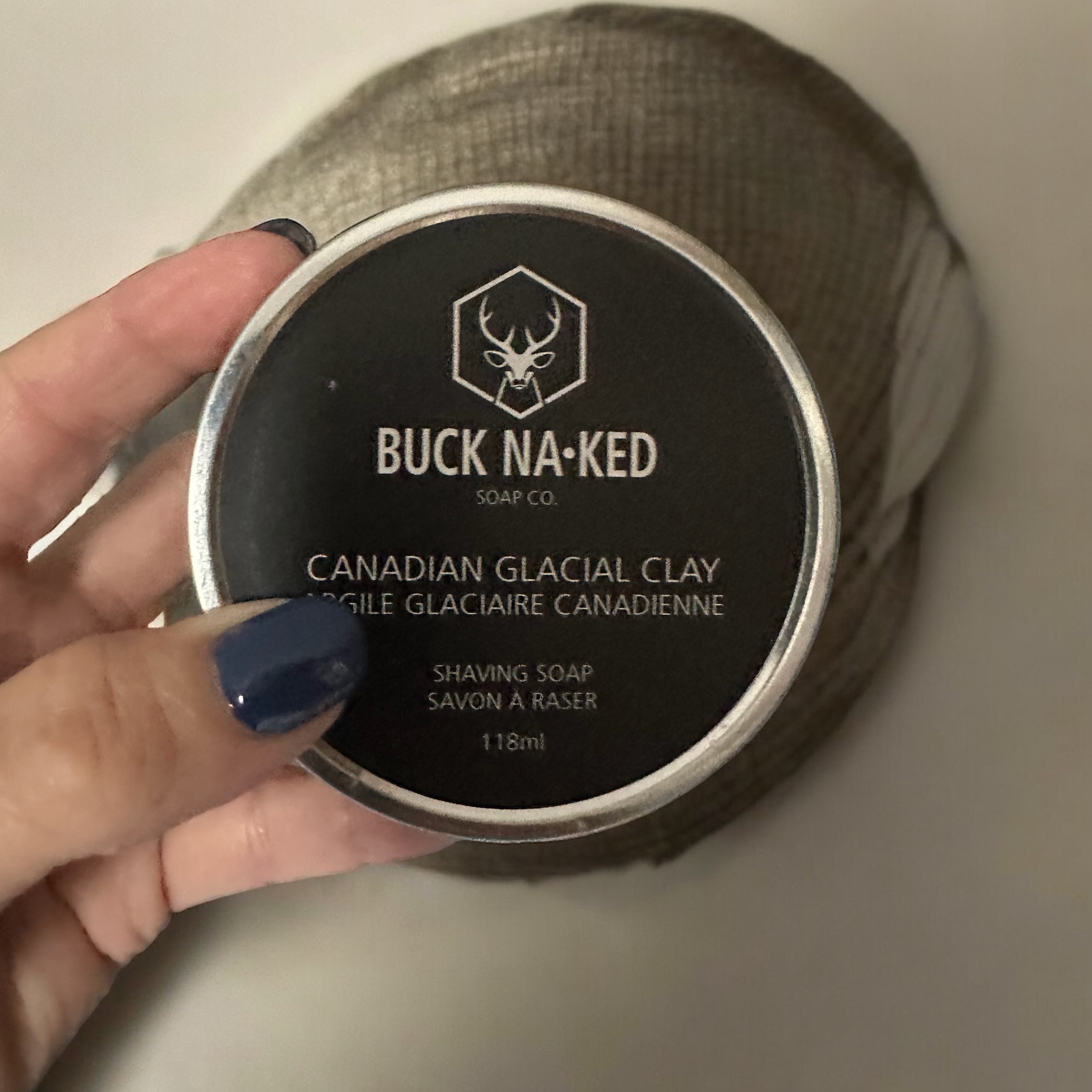 Buck Naked Canadian Glacial Clay Shaving Soap Riverhouse Boutique