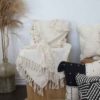Ivory Diamond Textured Throw Blanket - Image 2